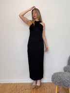 Studibaker Hawk vintage backless maxi dress